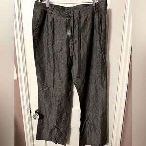 NWT Talbots pleated pants with a little sheen!